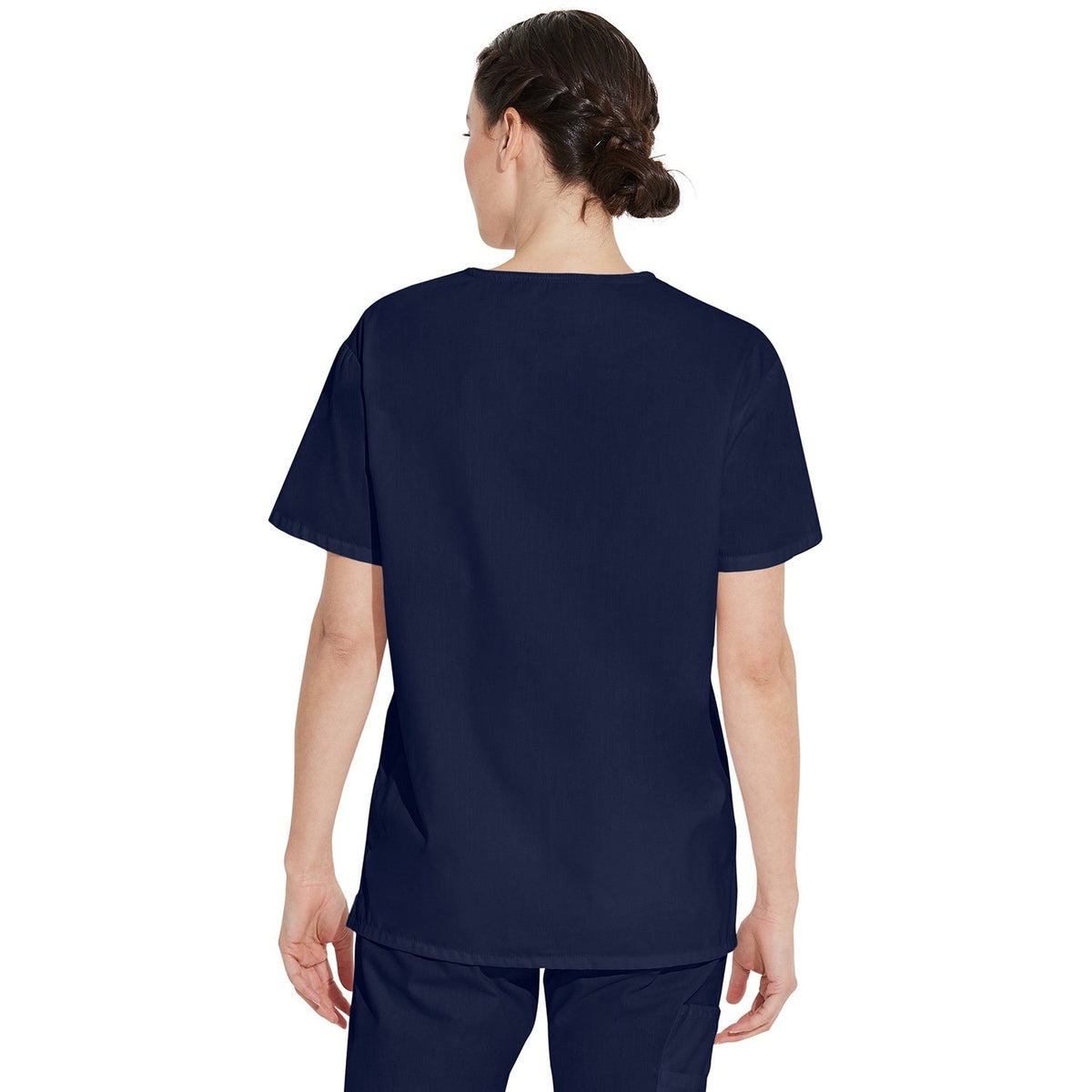 Dickies Unisex EDS Signature Tuckable V-Neck Scrub Top - NAVY (0NV)