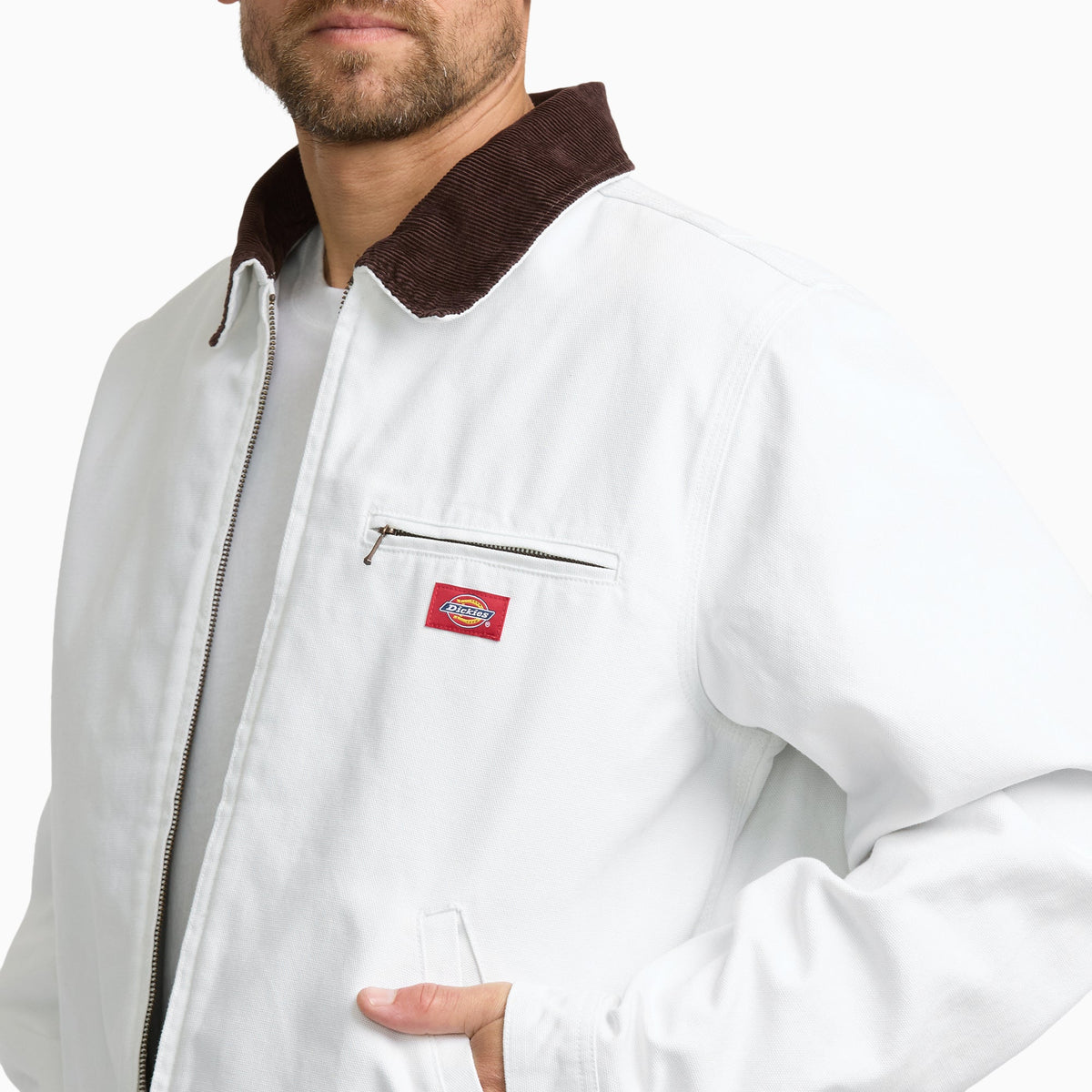 Dickies 758 Duck Jacket - White