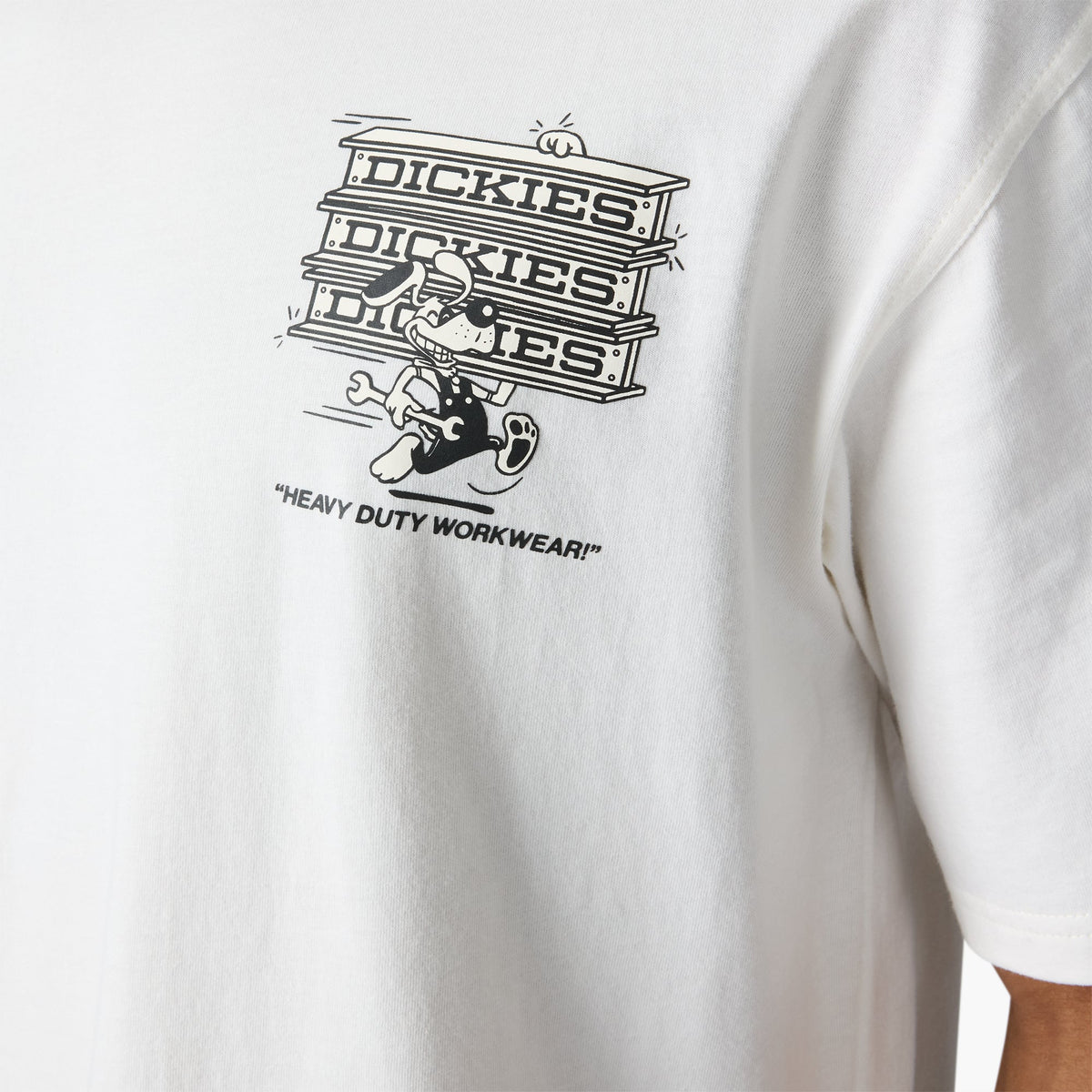 Dickies Lynndyl Graphic T-Shirt - Egret (C48)
