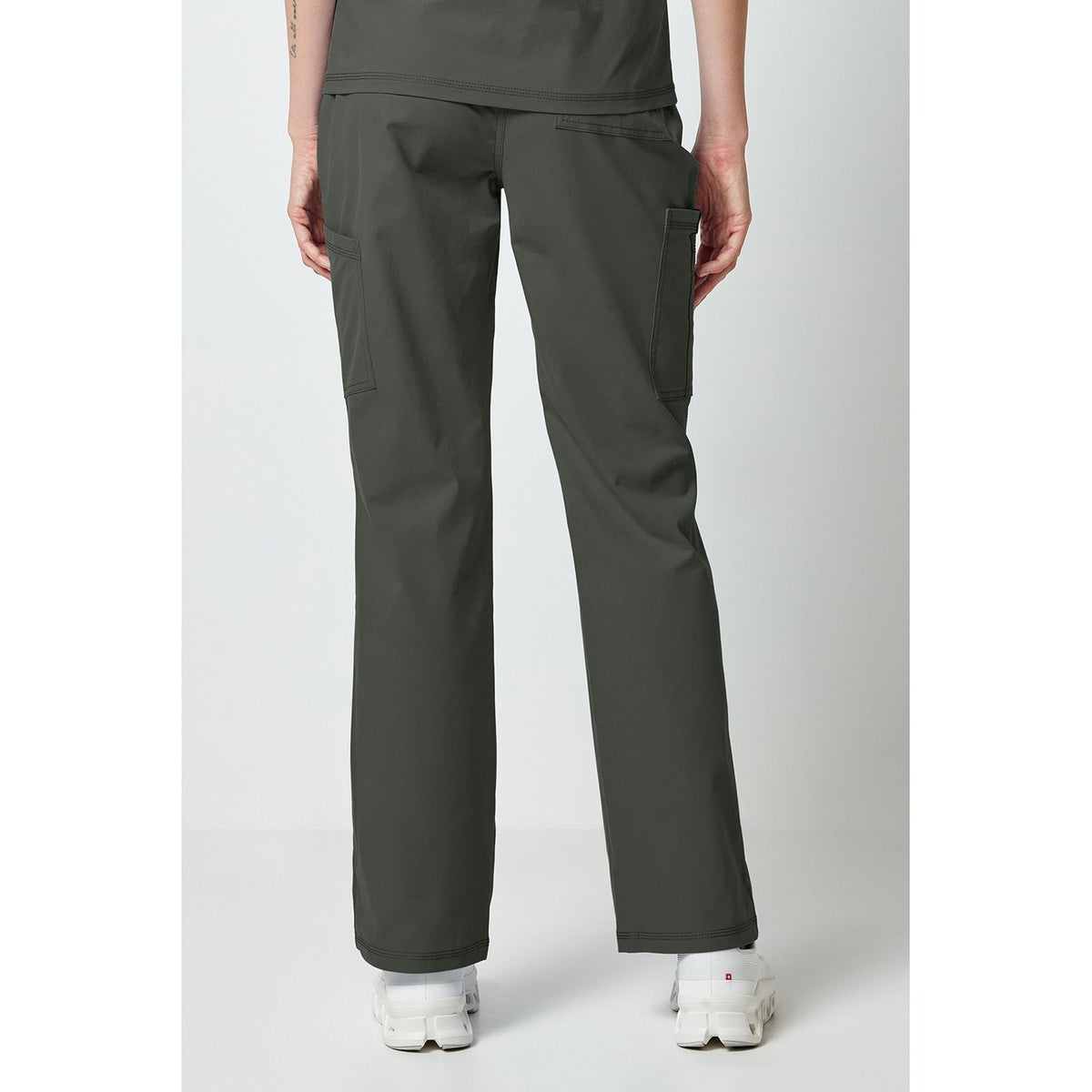 Dickies Women's Forge Straight Leg Scrub Cargo - OLIVE (OL9)