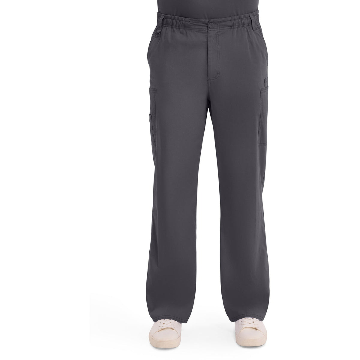 Dickies Men's EDS Signature Zip Fly Pull-On Scrub Pant - Pewter Gray (PEW)