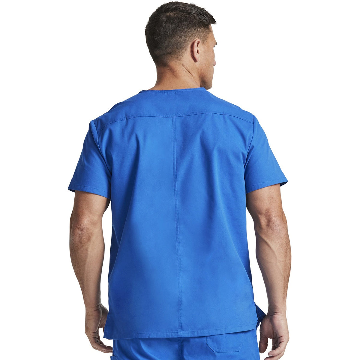 Dickies Men's EDS Signature V-Neck Scrub Top - ROYAL (RYLZ)