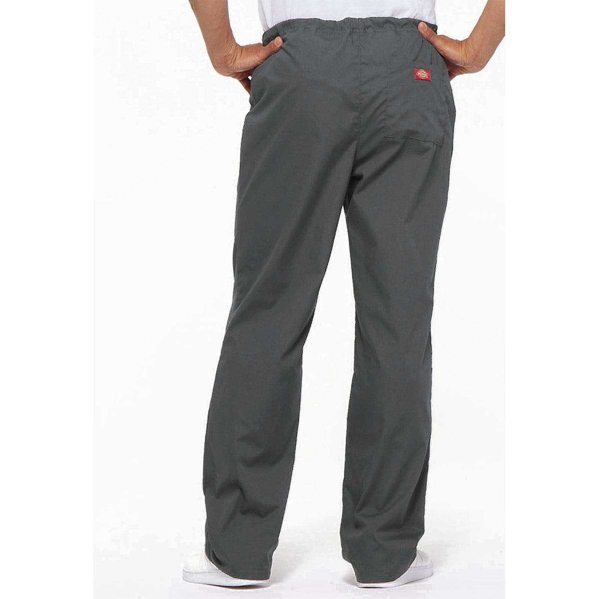 Dickies Unisex EDS Signature Drawstring Scrub Pant - Pewter Gray (PEW)