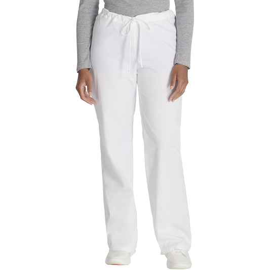 Dickies Unisex EDS Signature Drawstring Scrub Pant - White (DWH)