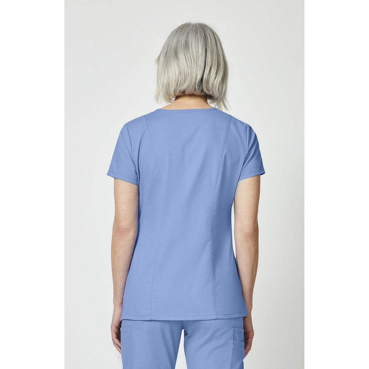 Dickies Women's EDS Signature V-Neck Scrub Top - Ceil Blue (CBL)