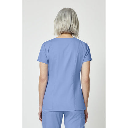 Dickies Women's EDS Signature V-Neck Scrub Top - Ceil Blue (CBL)