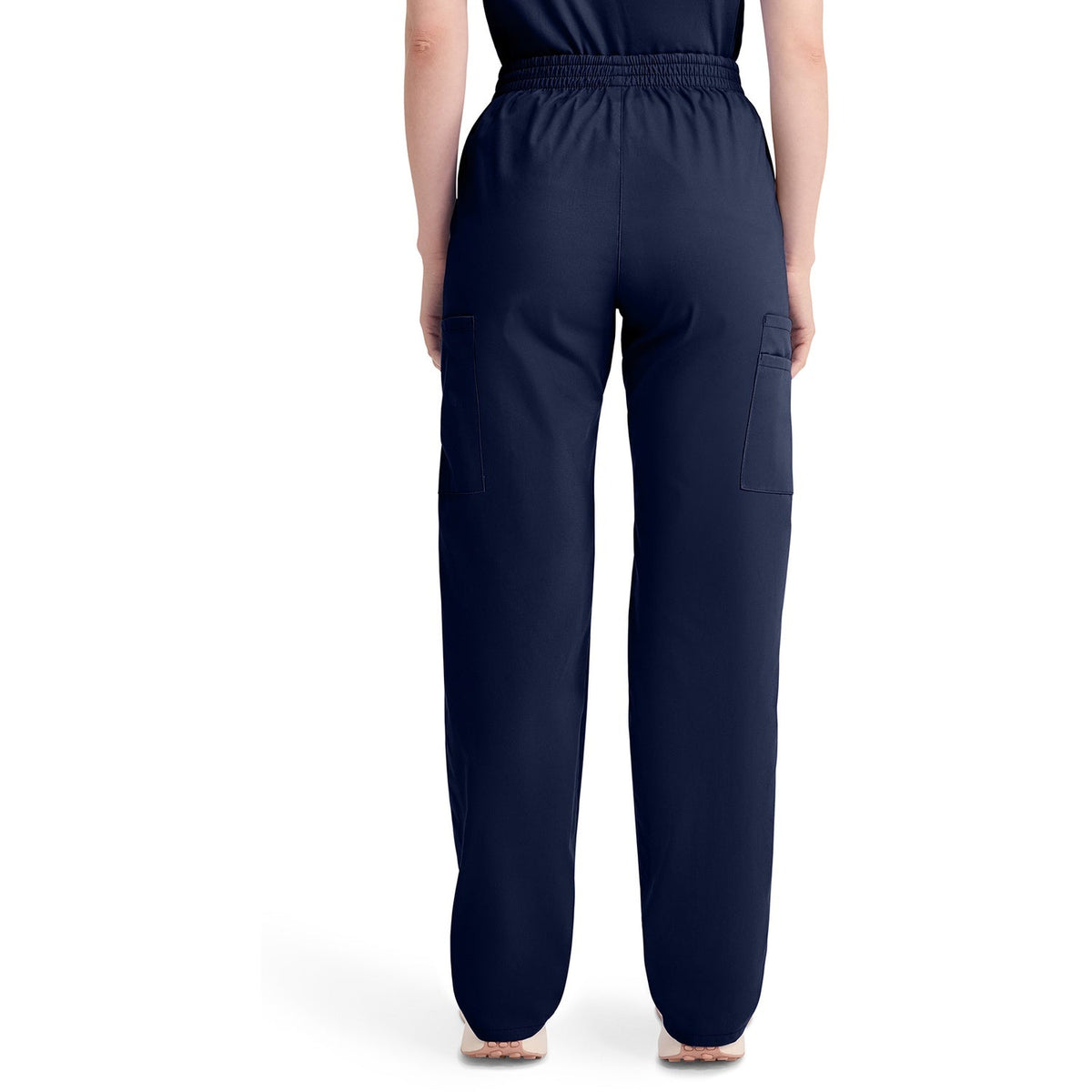 Dickies Women's EDS Signature Natural Rise Tapered Leg Pull-On Scrub Pant - NAVY (0NV)