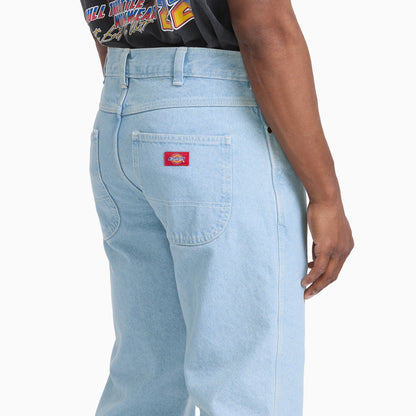 Dickies 954 Relaxed Straight Work Jeans - Vintage Aged Blue (C15)