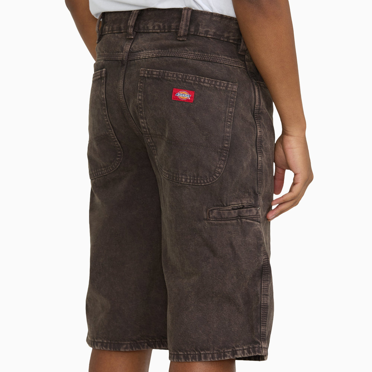 Dickies 958 Loose Jean Shorts, 13" - DARK BROWN (DBX)