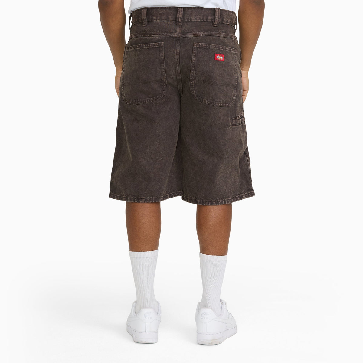 Dickies 958 Loose Jean Shorts, 13" - DARK BROWN (DBX)