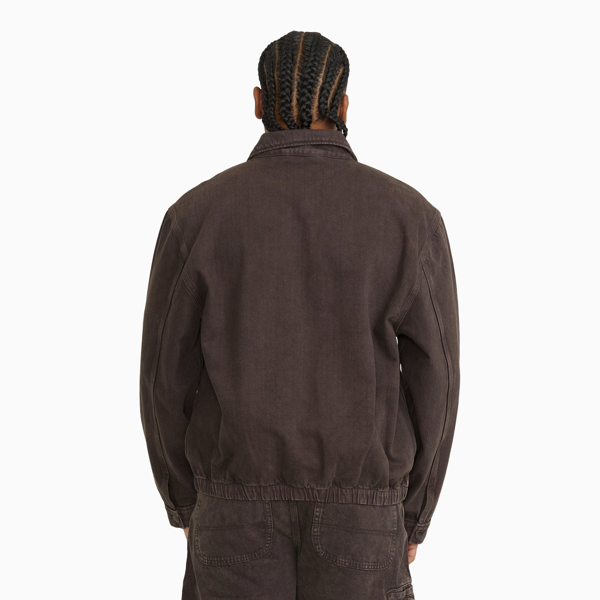Dickies Edgewood Unlined Denim Jacket - DARK BROWN (DBX)