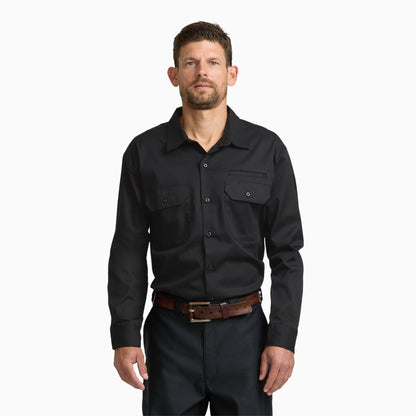 Dickies Pro Series Long Sleeve Work Shirt - Black (BLK)