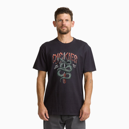 Dickies Regular Fit Snake Tool Short Sleeve T-Shirt - Black (BLK)