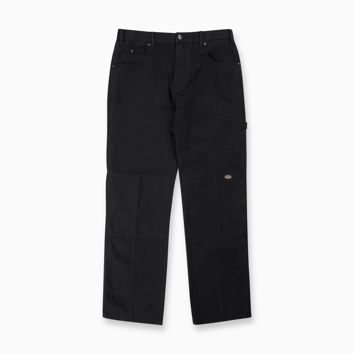 Dickies Slim Fit Relaxed Duck Double Knee Pants - Black (BLK)