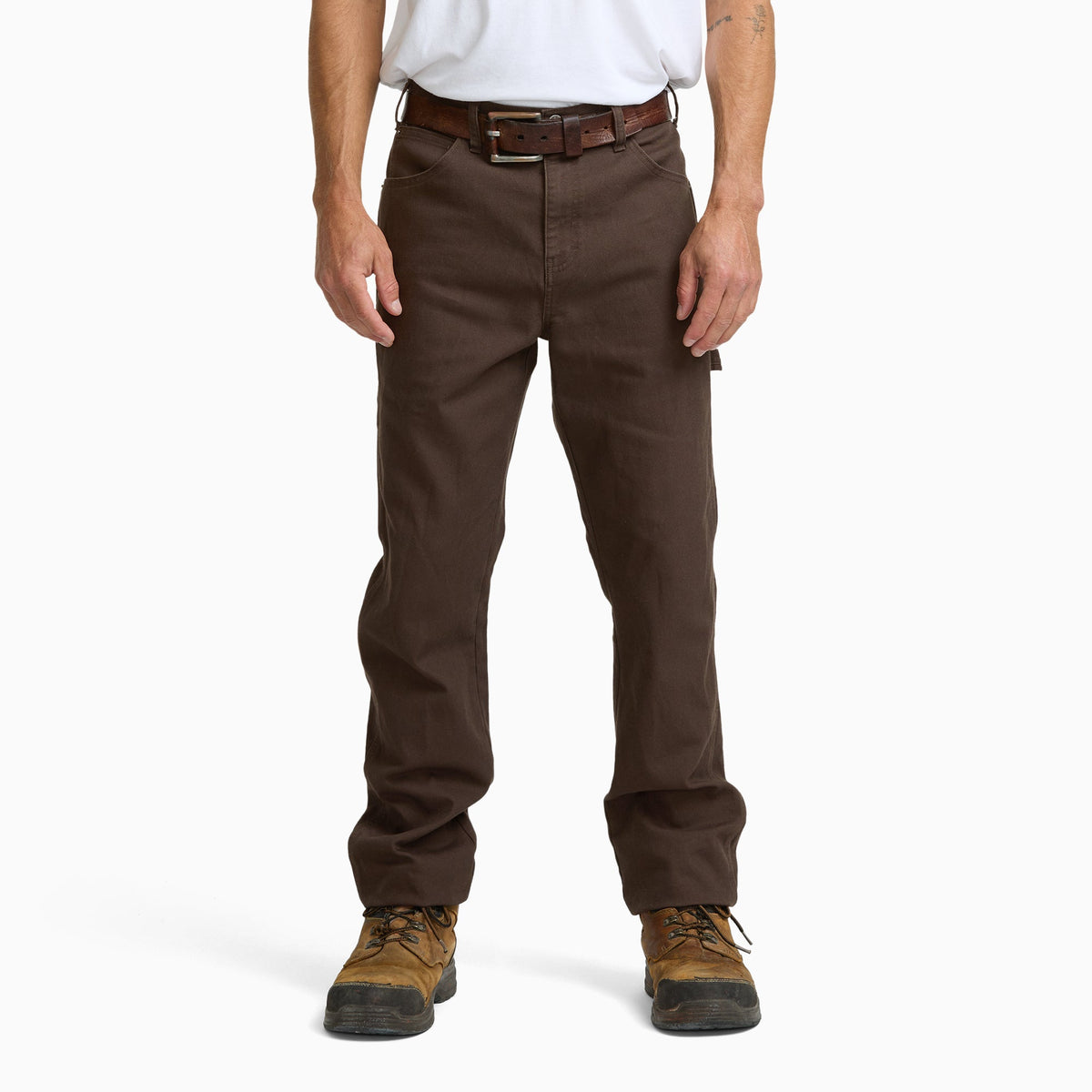 Dickies Tradebuilt Athletic Fit Carpenter Pants - Dark Brown (0DB)