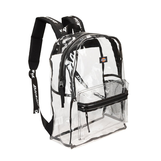 Dickies Dickies Clear Backpack - Clear w/Black