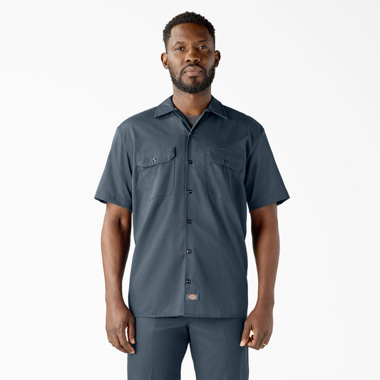 Dickies Short Sleeve Work Shirt - Airforce Blue (AF)