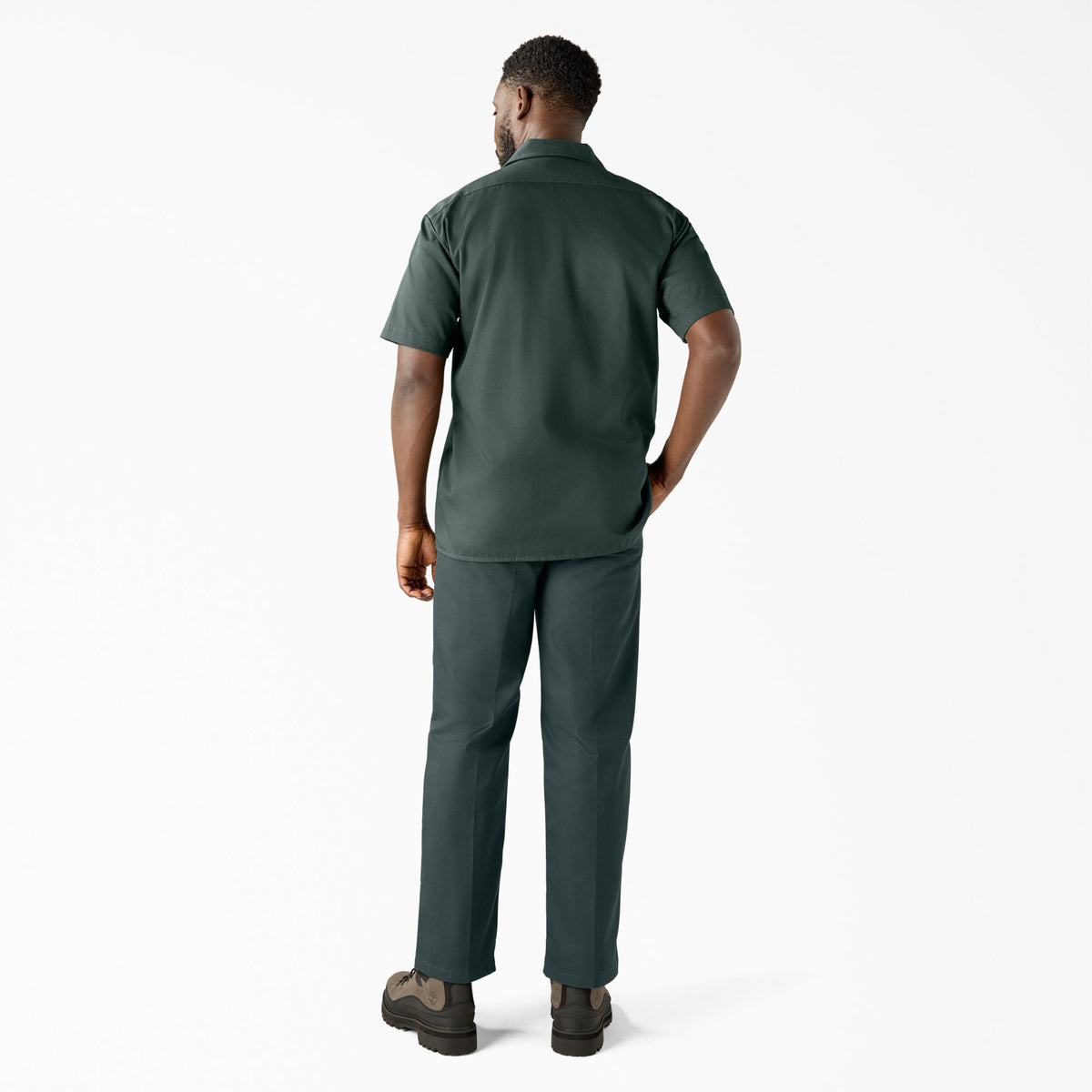 Dickies Short Sleeve Work Shirt - Hunter Green (GH)