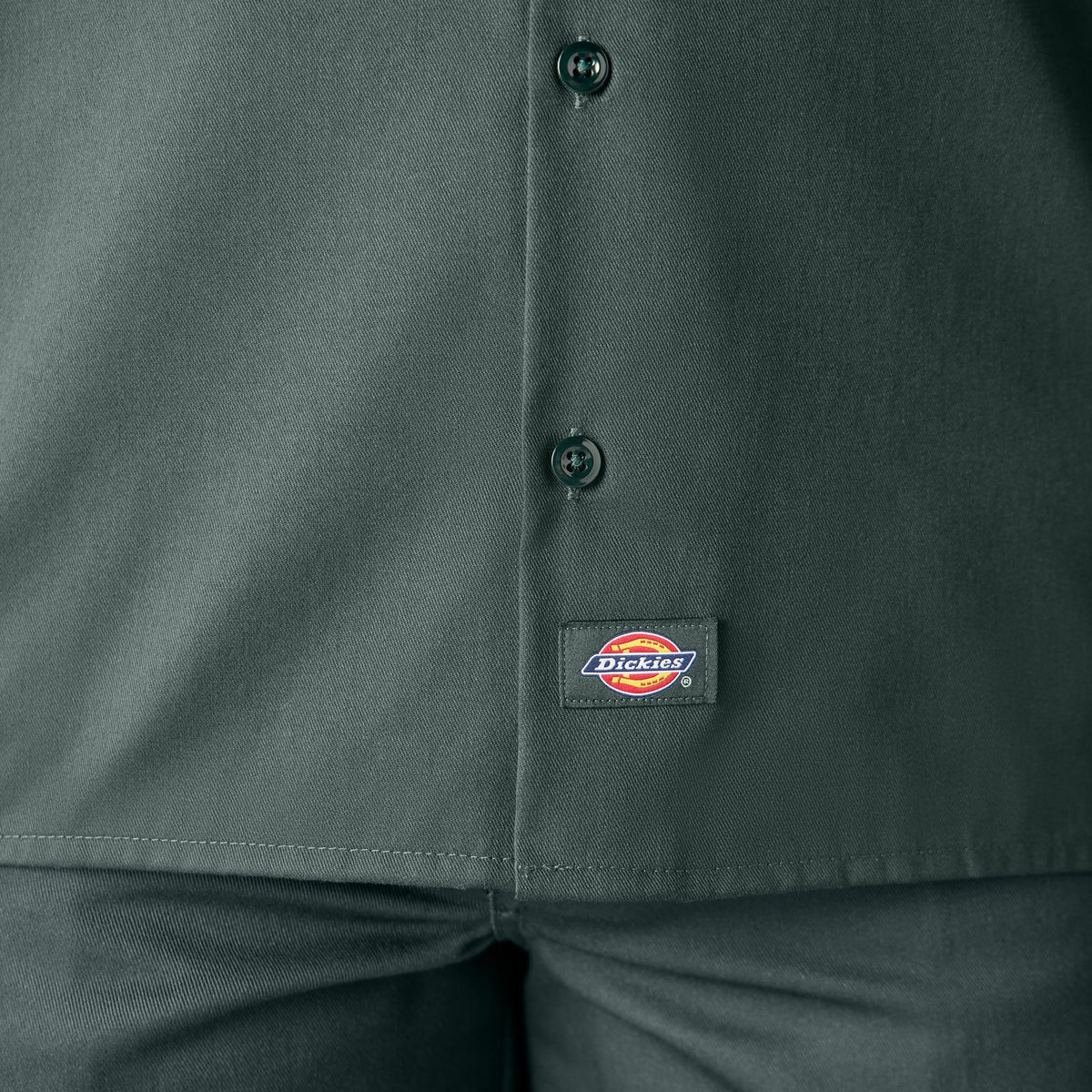 Dickies Short Sleeve Work Shirt - Hunter Green (GH)