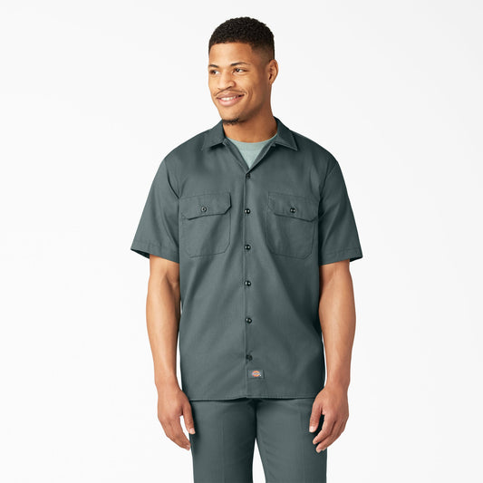 Dickies Short Sleeve Work Shirt - Lincoln Green (LN)