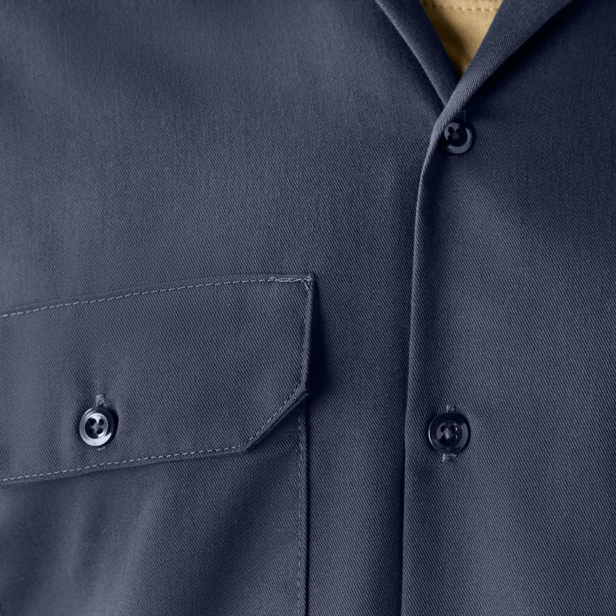 Dickies Short Sleeve Work Shirt - Navy Blue (NV)