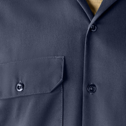 Dickies Short Sleeve Work Shirt - Navy Blue (NV)