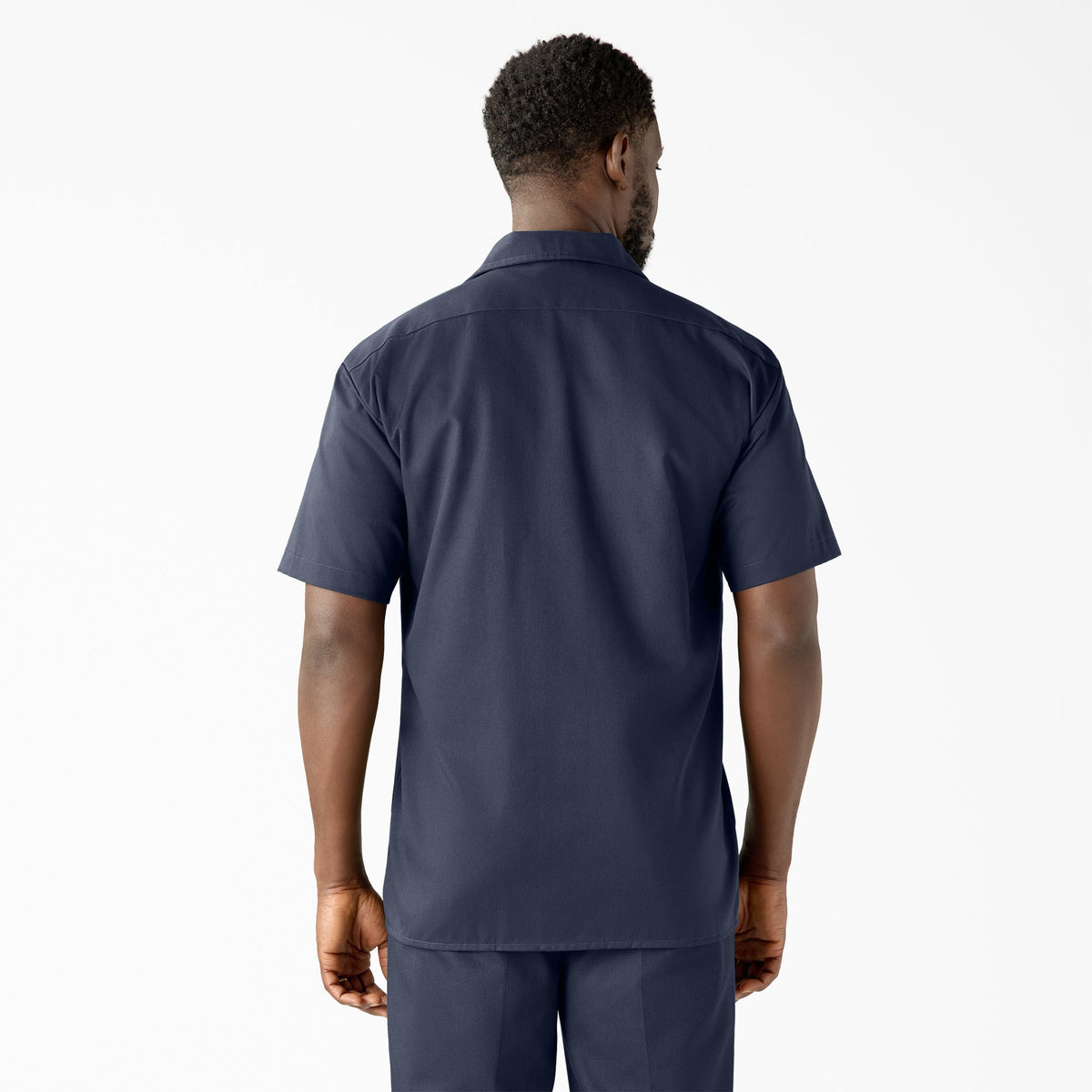 Dickies Short Sleeve Work Shirt - Navy Blue (NV)