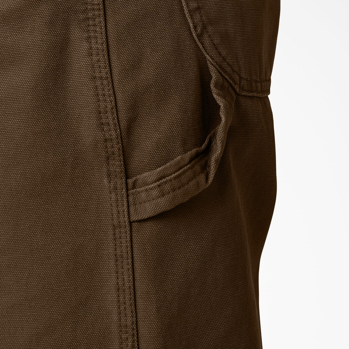 Dickies Relaxed Fit Heavyweight Duck Carpenter Pants - Rinsed Timber Brown (RTB)