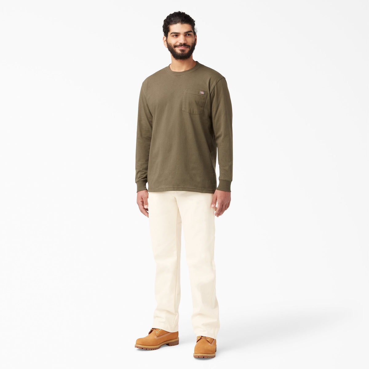 Dickies Relaxed Fit Straight Leg Painter's Pants - Natural Beige (NT)