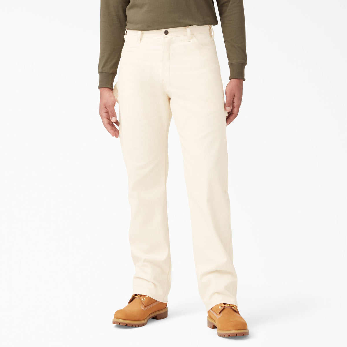 Dickies Relaxed Fit Straight Leg Painter's Pants - Natural Beige (NT)