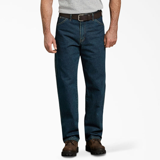 Dickies Relaxed Fit Heavyweight Carpenter Jeans - Heritage Tinted Khaki (THK)
