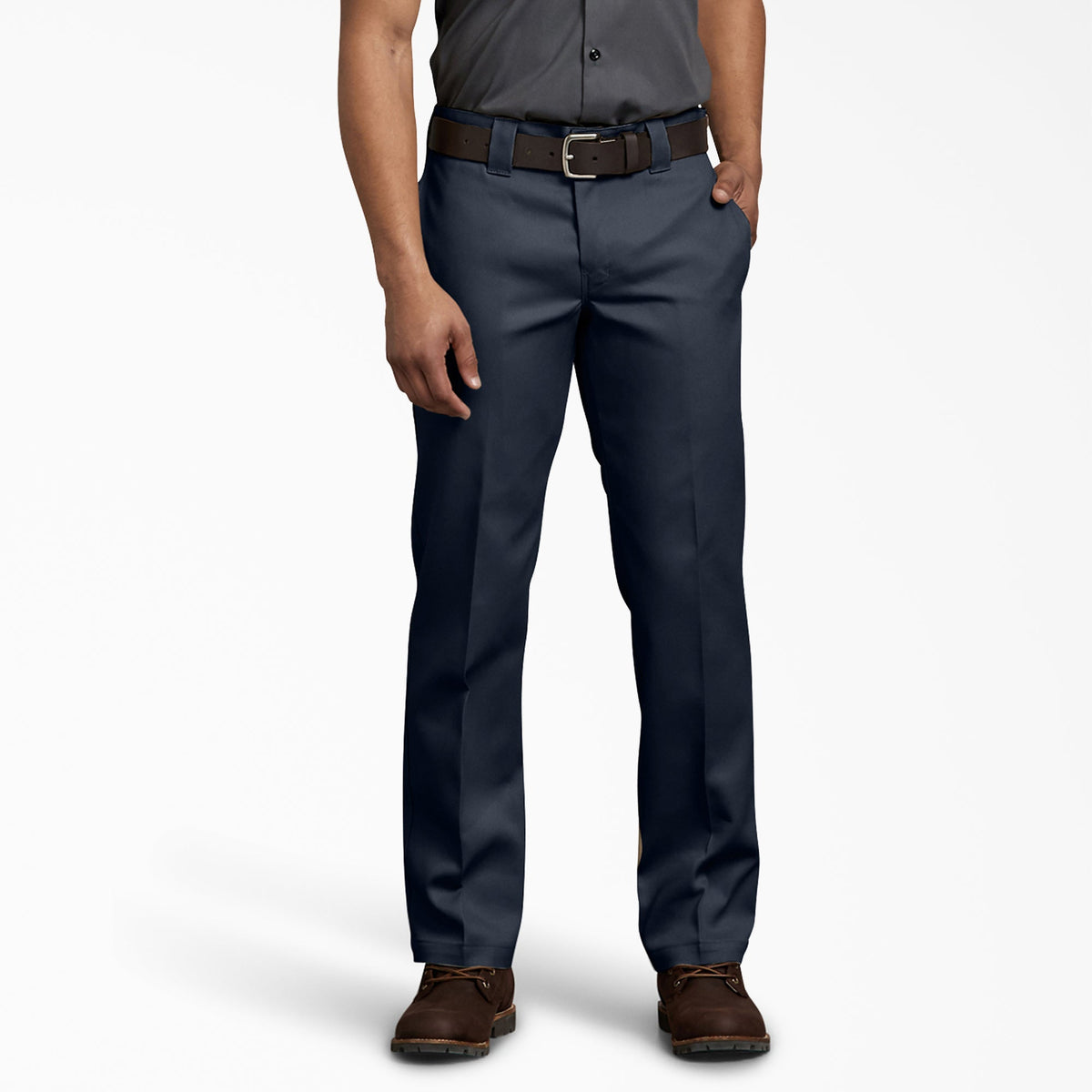 Dickies 873 FLEX Slim Fit Work Pants - Dark Navy (DN)