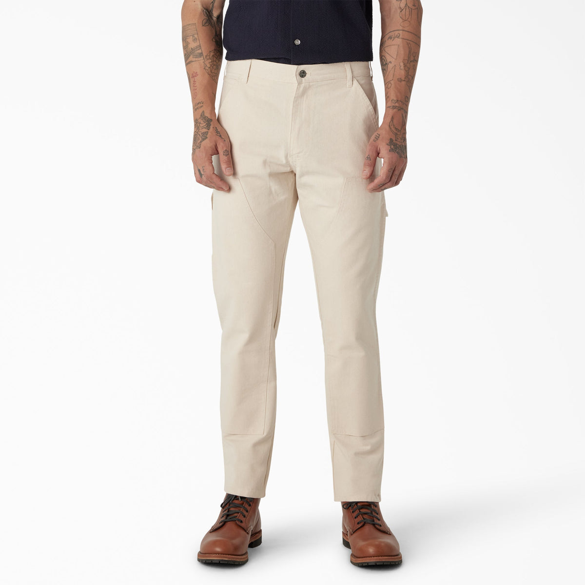 Dickies Dickies 1922 Regular Fit Double Knee Pants - Rinsed Natural (RNT)