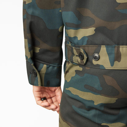 Dickies Insulated Eisenhower Jacket - Hunter Green Camo (HRC)
