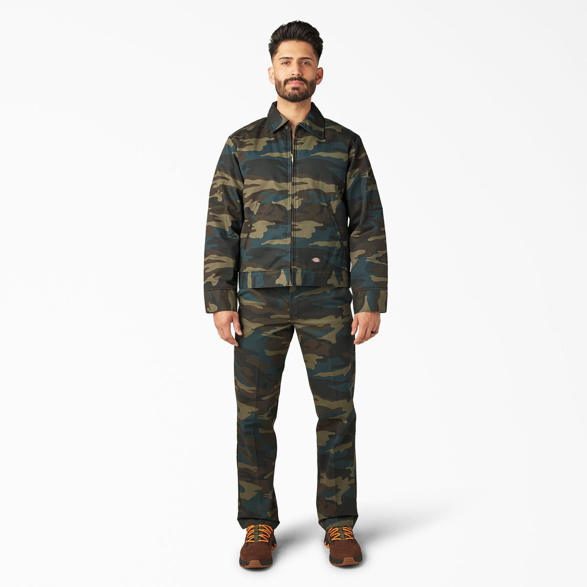 Dickies Insulated Eisenhower Jacket - Hunter Green Camo (HRC)