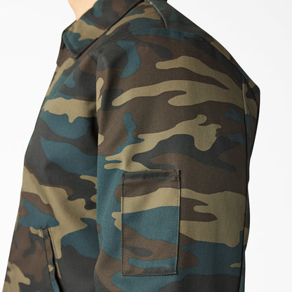 Dickies Insulated Eisenhower Jacket - Hunter Green Camo (HRC)