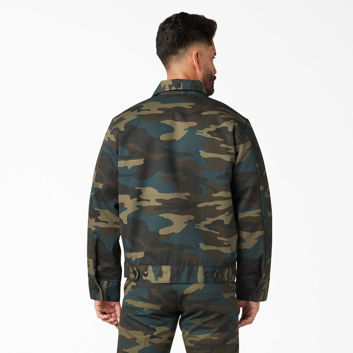 Dickies Insulated Eisenhower Jacket - Hunter Green Camo (HRC)