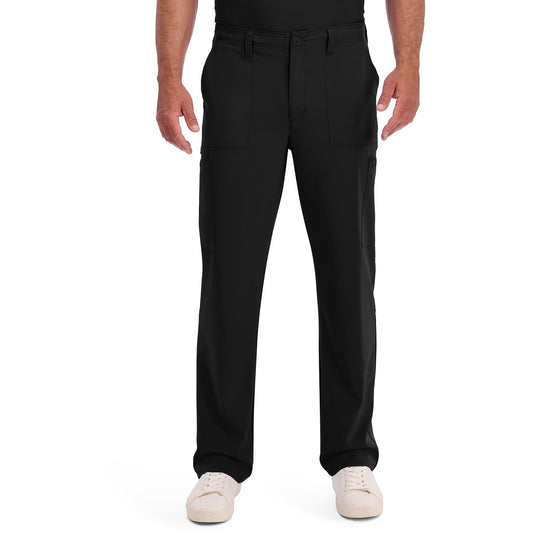 Dickies Men's EDS Essentials Natural Rise Drawstring Scrub Pant - Black (BLK)