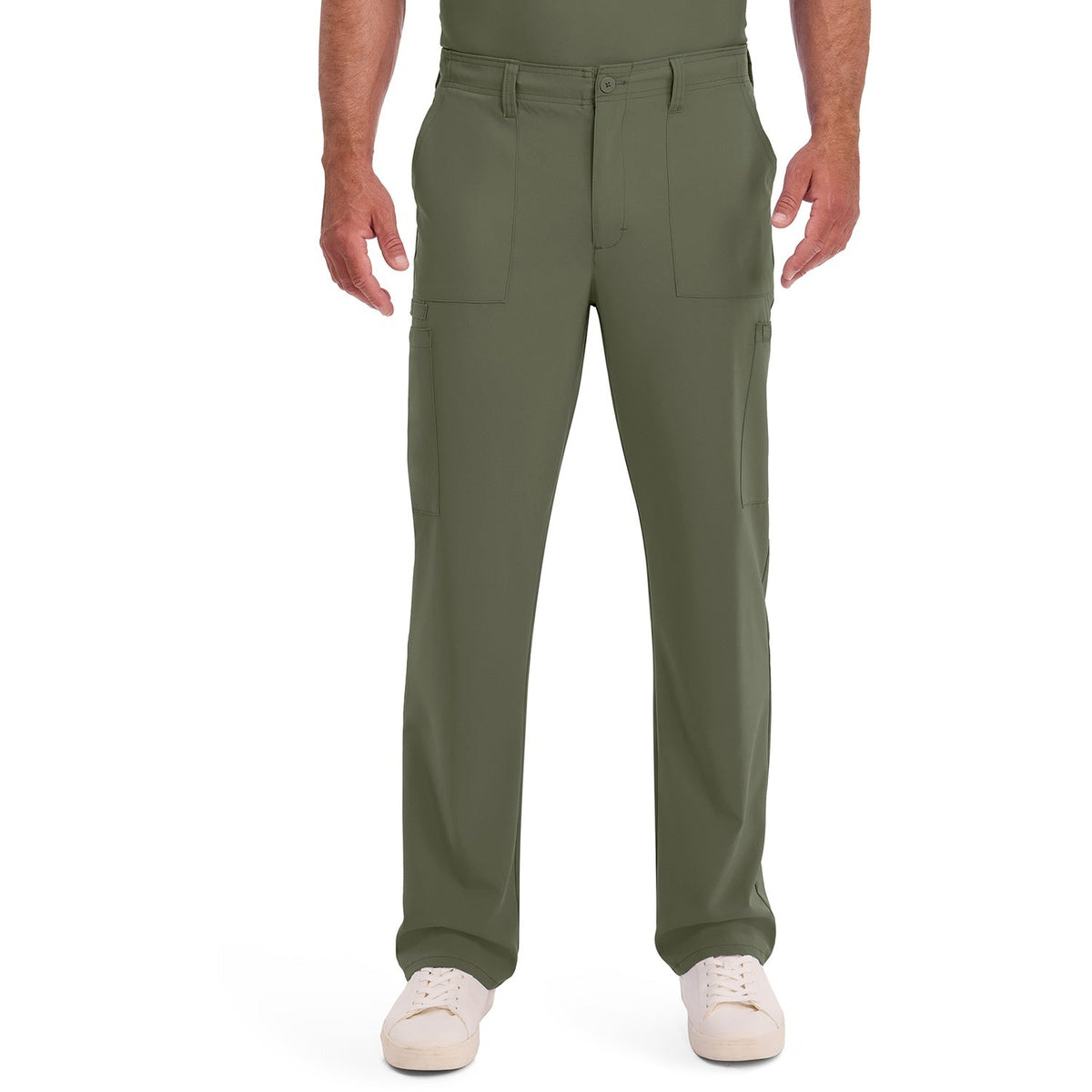 Dickies Men's EDS Essentials Natural Rise Drawstring Scrub Pant - OLIVE (OL9)