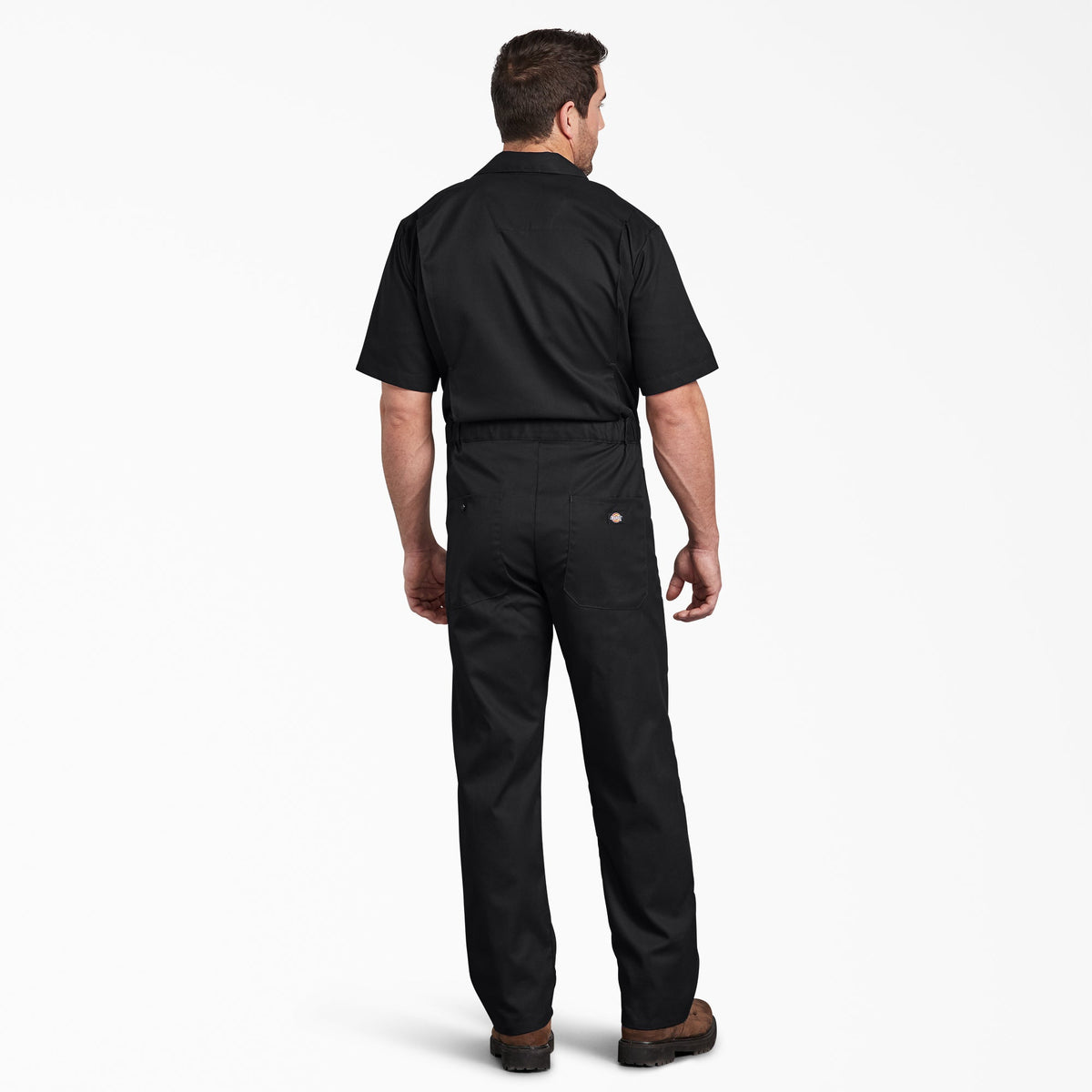 Dickies FLEX Cooling Short Sleeve Coveralls - Black (BK)