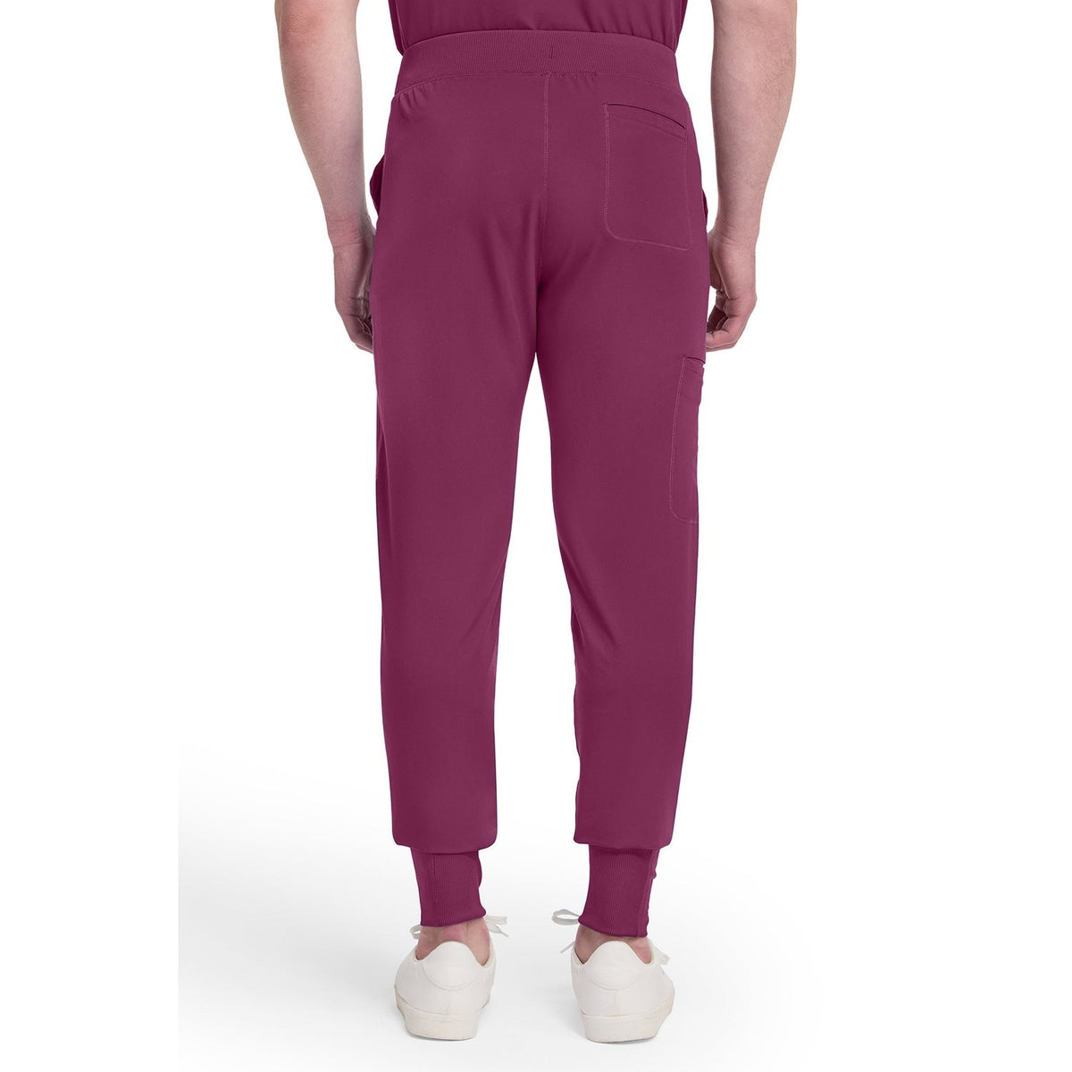 Dickies Men's Dynamix Natural Rise Scrub Jogger - Wine (WIN)