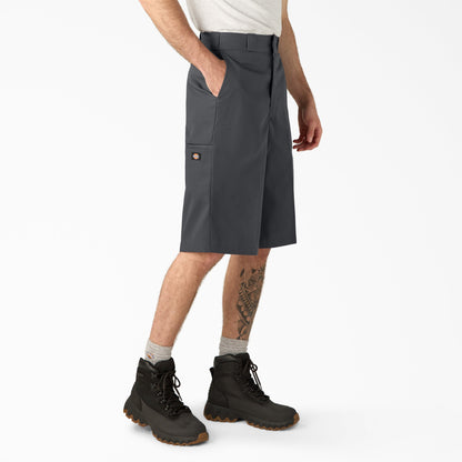 Dickies Loose Fit Multi-Use Pocket Work Shorts, 15" - Charcoal Gray (CH)