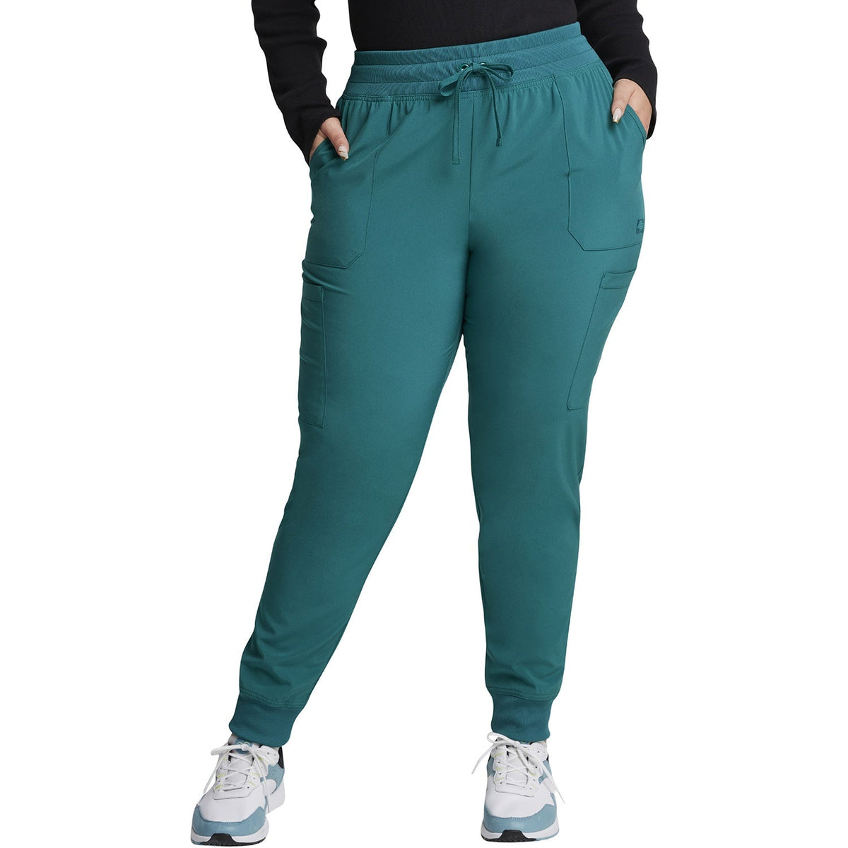 Dickies Women's EDS Essentials Mid Rise Scrub Jogger - Hunter Green (GH)