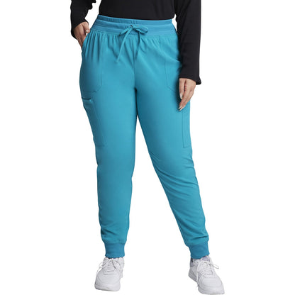 Dickies Women's EDS Essentials Mid Rise Scrub Jogger - Teal Blue (TLB)