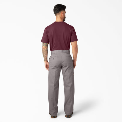Dickies Loose Fit Double Knee Work Pants - Silver (SV)
