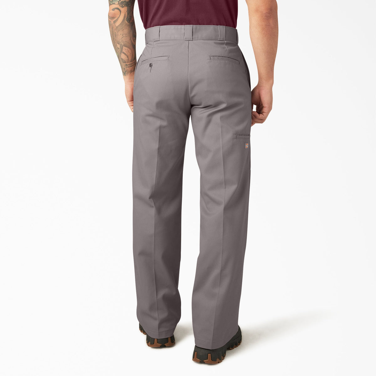 Dickies Loose Fit Double Knee Work Pants - Silver (SV)