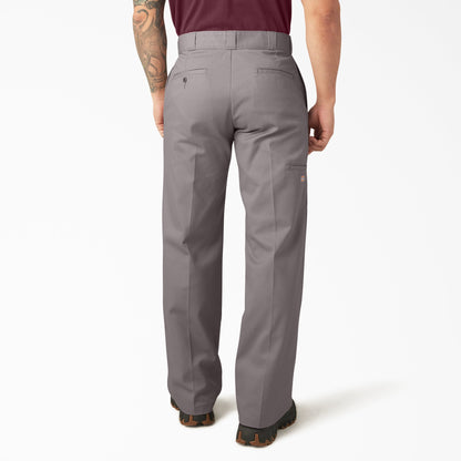 Dickies Loose Fit Double Knee Work Pants - Silver (SV)