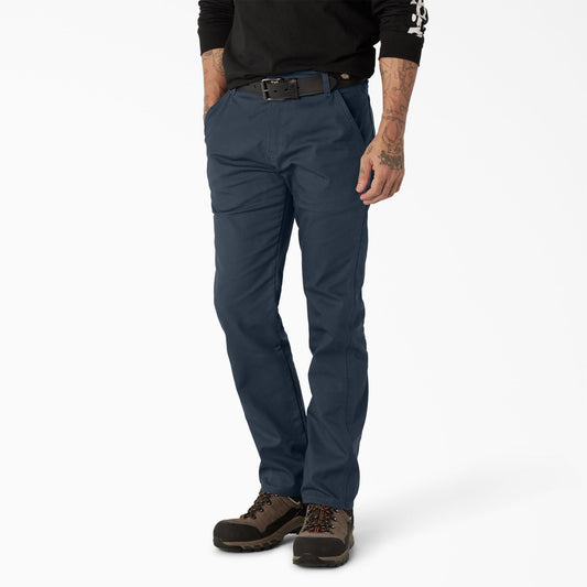 Dickies FLEX Regular Fit Duck Carpenter Pants - Stonewashed Dark Navy (SDN)