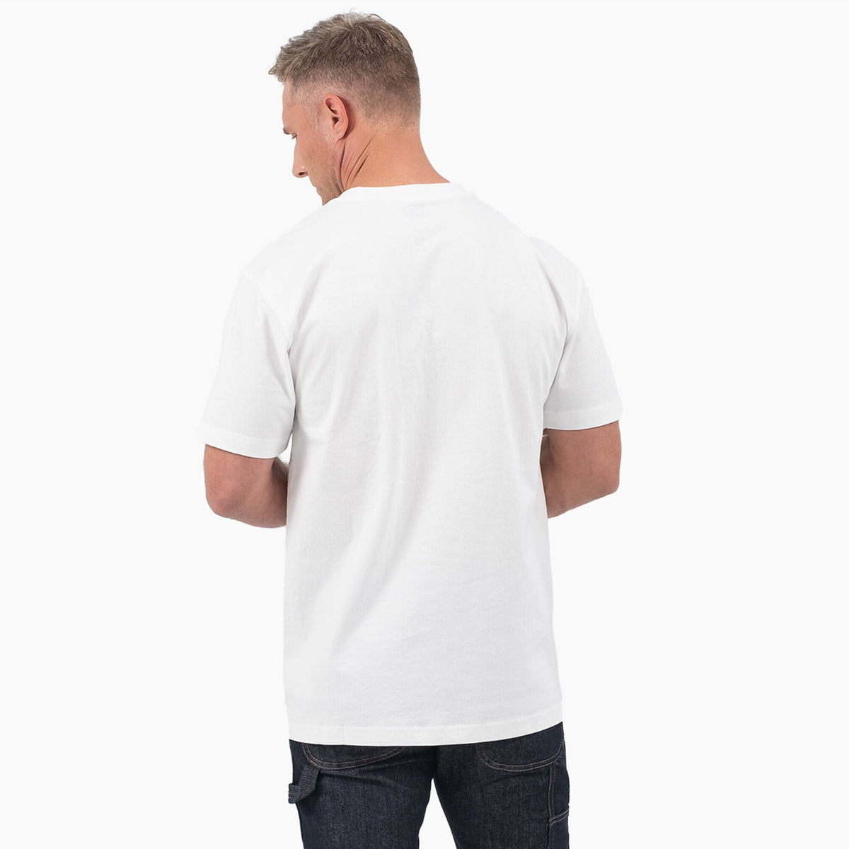 Dickies Short Sleeve Wordmark Graphic T-Shirt - White (WH)