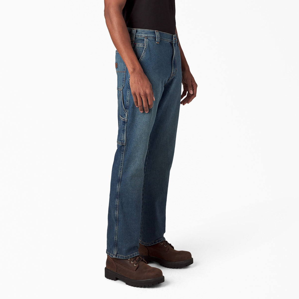Dickies FLEX Regular Fit Carpenter Utility Jeans - Tined Denim Wash (TWI)